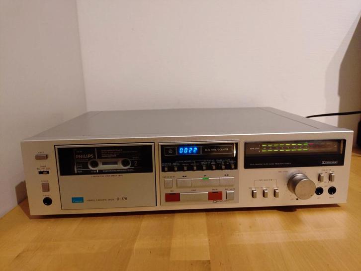 Sansui D370 Cassette deck, Audio, Tv en Foto, Cassettedecks, Overige merken, Ophalen of Verzenden