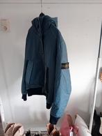 Stone Island Mussola Gommata gewatteerde jas blauw XL €290, Kleding | Heren, Ophalen, Blauw, Maat 56/58 (XL), Stone Island