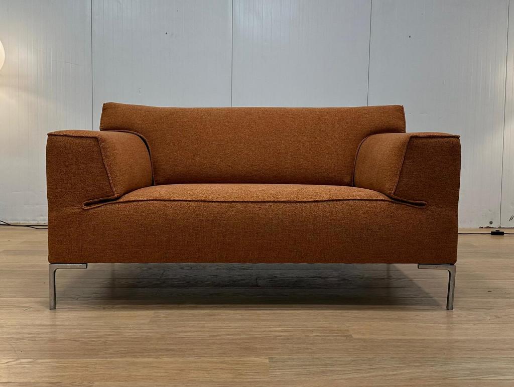 NIEUW Gestoffeerde Design on Stock Bloq Loveseat + GARANTIE, 75 tot 100 cm, Ophalen of Verzenden, Rechte bank, Minder dan 150 cm