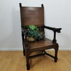 Antieke Wainscott chair, Beschotstoel, kasteelstoel, stoel, Antiek en Kunst, Antiek | Meubels | Stoelen en Banken, Ophalen of Verzenden