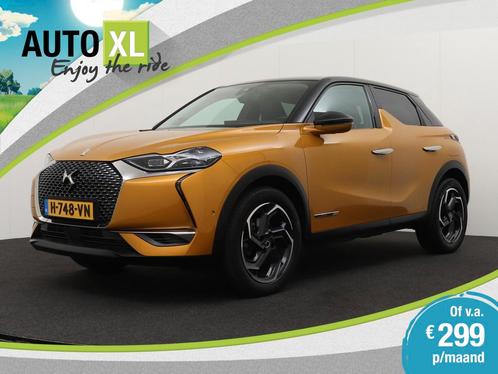 DS DS 3 Crossback 1.2 131 PK Aut. Grand Chic Memory Leder Ad, Auto's, DS, Bedrijf, Te koop, DS 3, ABS, Achteruitrijcamera, Adaptive Cruise Control