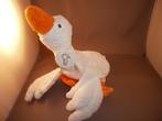 happy horse eend/gans Rattle rammel wit oranje 30 cm van, Ophalen of Verzenden, Nieuw, Eend