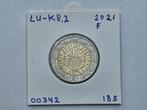 2-euromunt Frankrijk (F) 2021 Koers LU-K8.2, Ophalen of Verzenden, Frankrijk, 2 euro, Losse munt