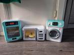 Mini vaatwasser, wasmachine en magnetron, Kinderen en Baby's, Speelgoed | Overig, Ophalen, Zo goed als nieuw, Jongen of Meisje