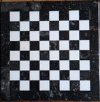Schaakbord.  Marmer.  40/40/2 cm., Hobby en Vrije tijd, Gezelschapsspellen | Bordspellen, Een of twee spelers, Ophalen, Zo goed als nieuw