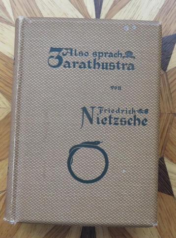 Also sprach Zarathustra - Friedrich Nietzsche - 1907 beschikbaar voor biedingen
