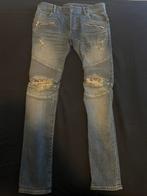 Balmain Biker Jeans, Kleding | Heren, Spijkerbroeken en Jeans, Ophalen of Verzenden, Zo goed als nieuw, Blauw, W32 (confectie 46) of kleiner