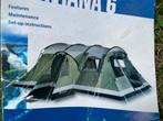 Outwell Montana 6 – Luxe familietent voor 4-6 personen, Caravans en Kamperen, Ophalen, Gebruikt