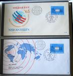Ned. Antillen 1e dag enveloppen E35 t/m E39, uit jaar 1965., Postzegels en Munten, Postzegels | Eerstedagenveloppen, Ophalen of Verzenden