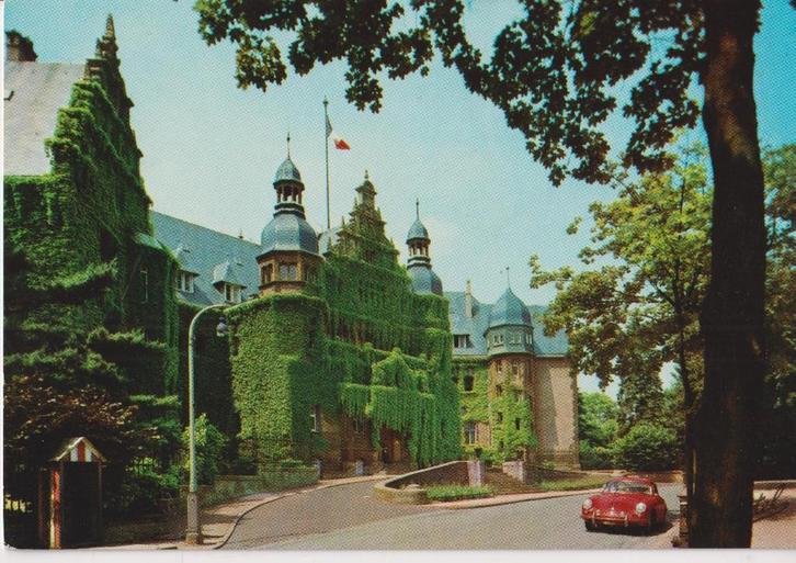 Frankrijk, Metz met auto : Porsche 356 Coupe, Verzamelen, Ansichtkaarten | Buitenland, Gelopen, Frankrijk, 1960 tot 1980, Ophalen of Verzenden