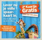 AH zegels voor 2e uitje gratis: 4 volle spaarkaarten, Tickets en Kaartjes, Twee personen, Kortingsbon