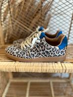 DWRS Panter Sneakers Suède Maat 37 (valt als 38), Ophalen of Verzenden, Zo goed als nieuw, Bruin, Sneakers of Gympen