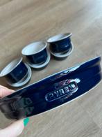 Pyrex taart quiche schaal met 6 dessert schaaltjes zgan, Ophalen of Verzenden, Zo goed als nieuw