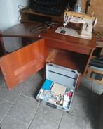 Vintage Singer naaimachine in retro kast, Ophalen