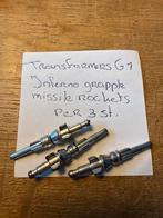 G1 Transformers Inferno/Grapple Raketten (3 stuks), Ophalen of Verzenden, Gebruikt
