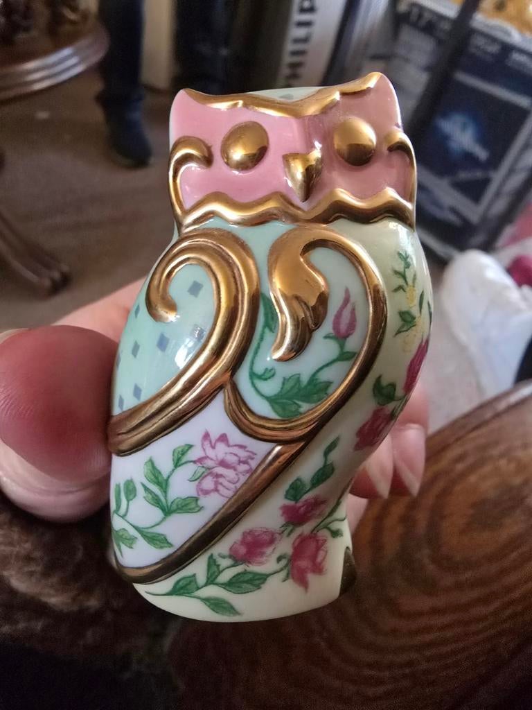 Vintage Franklin Mint Uilenbeeldjes - Set van 3, Ophalen of Verzenden