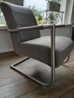 Comfortabele grijze fauteuil, Ophalen, Zo goed als nieuw, Stof, Eén