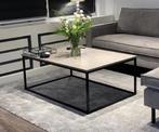 Salontafel betonlook, Huis en Inrichting, Tafels | Salontafels, Ophalen, 100 tot 150 cm, 50 tot 100 cm, Zo goed als nieuw
