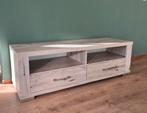 Tv meubel/dressoir en salontafel, Ophalen, Zo goed als nieuw, 25 tot 50 cm, Met lade(s)