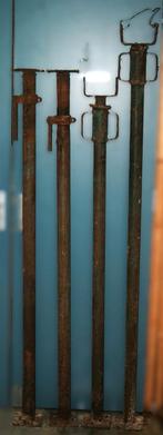 4 stuks Schroefstempels / Bouwschoren, bieden vanaf 40€, Ophalen, Gebruikt, Overige typen, 2 tot 5 meter