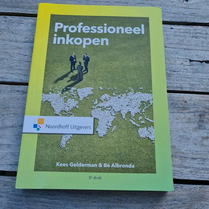 C.J. Gelderman - Professioneel inkopen, Boeken, Economie, Management en Marketing, Zo goed als nieuw, Management, Ophalen of Verzenden