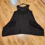 A-lijn linnen tuniekje van Sarah Santos incl verzend, Kleding | Dames, Maat 38/40 (M), Verzenden, Zwart, Zo goed als nieuw