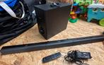 Philips soundbar+subwoofer HTL3160B/12, Ophalen, Bluetooth, Zo goed als nieuw