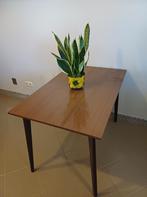 houten vintage cafétafel horeca tafel kaarttafel stamtafel, Ophalen, 100 tot 150 cm, 50 tot 100 cm, Zo goed als nieuw