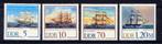 ddr 1988 pf mi 3198 - 3202 schepen boten, Verzenden, DDR, Postfris