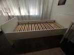 Bed 90 bij 200 cm met 2 nachtkastjes, 90 cm, Wit, Tweepersoons, Ophalen of Verzenden