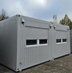 Kantoorunit, woonunit, bouw-schaftkeet, directiekeet. 6 x 6, Doe-het-zelf en Verbouw, Bouwketen en Schaftketen, Ophalen