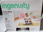 Ingenuity Stoelverhoger Baby Base 2-in-1, Ophalen, Gebruikt, Overige typen, Gordel(s)