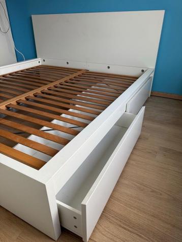 Tweepersoonsbed Malm (IKEA) - afbeelding 2