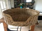 Grote rieten hondenmand met touw ovaal xxl Happy House, Dieren en Toebehoren, Ophalen of Verzenden, Zo goed als nieuw, Riet