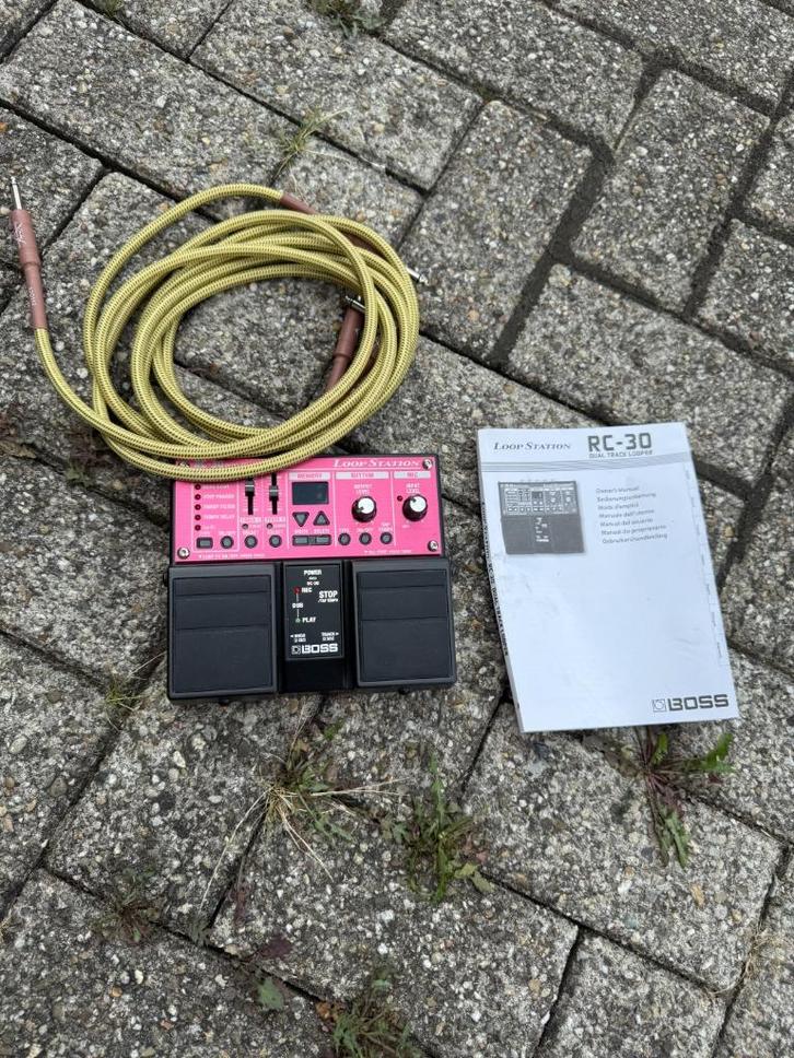 Boss RC-30 Loop Station – 2-Sporen Looper voor Gitaar of Zan, Muziek en Instrumenten, Effecten, Zo goed als nieuw, Multi-effect