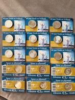 15 x Vredes Vijfje UNC coincard zilver., Ophalen of Verzenden, Koningin Beatrix, Euro's, Zilver