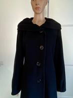 i43 Erich Fend mt 40=M/L luxe wollen jas winterjas wol zwart, Kleding | Dames, Jassen | Winter, Maat 38/40 (M), Zwart, Zo goed als nieuw