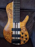 Prachtige basgitaar Cort A5 plus SC Amber Open Pore, Ophalen, Zo goed als nieuw, Elektrisch, 5-snarig