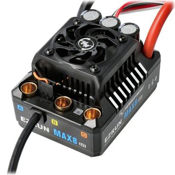 Hobbywing Ezrun MAX8 G2S ESC 160 Amp, 3-6s LiPo, BEC 6A beschikbaar voor biedingen