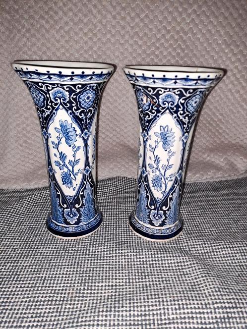 Handgeschilderde delfts blauwe vaas, Antiek en Kunst, Antiek | Vazen, Ophalen