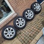 Winterbanden4x op RC- velg 4x100 steekmaat. 5mm profiel., 15 inch, Banden en Velgen, Personenwagen, 185 mm