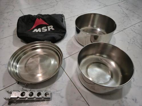 MSR Alpine 2 Pot Set pannenset., Caravans en Kamperen, Kampeeraccessoires, Zo goed als nieuw, Ophalen of Verzenden