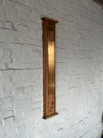 Huygens barometer groot antiek hout glas, Ophalen, A, A, A