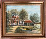 Schilderij ca 35cm, Antiek en Kunst, Kunst | Schilderijen | Klassiek, Ophalen