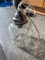 Glazen hanglamp, Ophalen, Gebruikt, Glas, Minder dan 50 cm