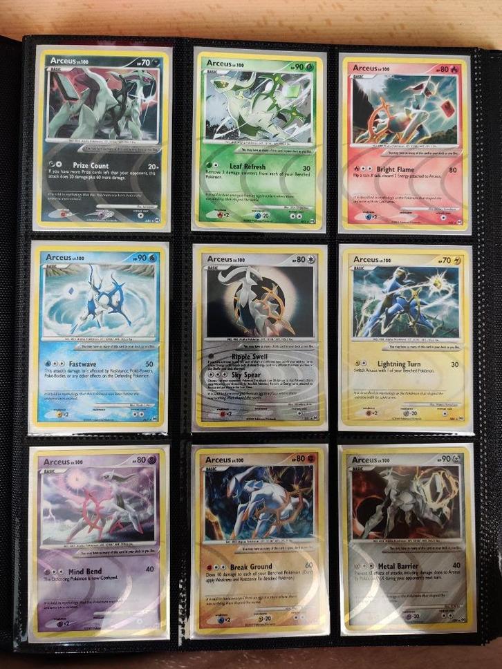 Gezocht: Pokémon Arceus LV100 AR Set, Hobby en Vrije tijd, Verzamelkaartspellen | Pokémon, Zo goed als nieuw, Meerdere kaarten