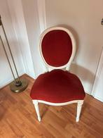 Leuke stoel met rood fluwelen stof ( stijl  barok), Ophalen, Gebruikt, Barok, Eén
