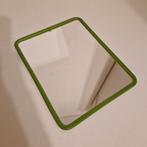 Jaren 50 / 60 wandspiegel mosgroen kunststof spiegeltje, Ophalen of Verzenden, Huis en Inrichting