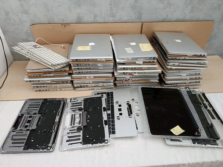 Partij laptops van 100 stuks Apple en Windows, Computers en Software, Windows Laptops, Gebruikt, 15 inch, Onbekend, Ophalen