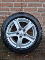 4xLichtmetalen velgen met firestone winterbanden, Auto-onderdelen, Banden en Velgen, Ophalen, Gebruikt, 15 inch, Velg(en)